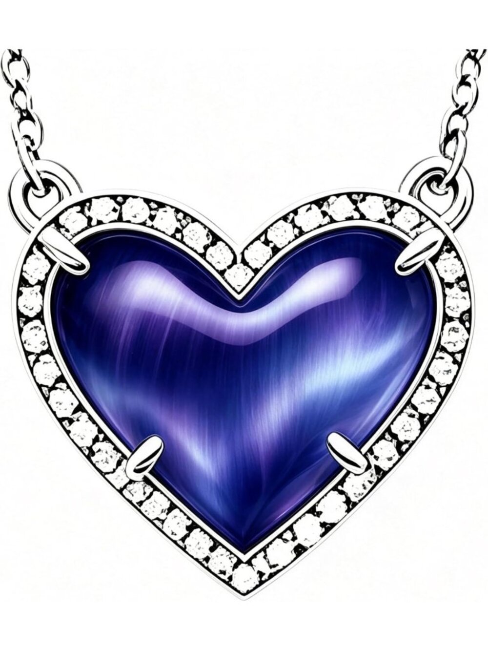 Elegant 14k Gold Plated Heart Necklace for Women | Dainty Jewelry Gift